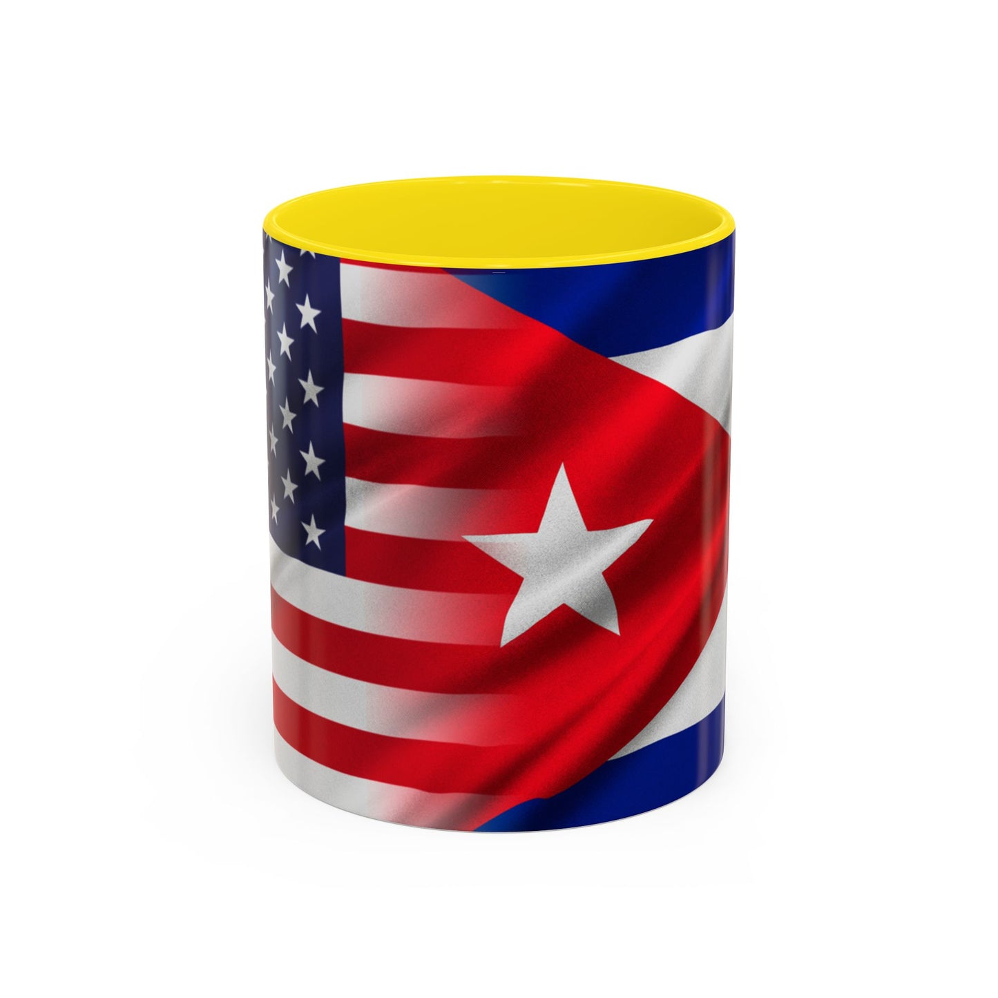 CUBA/USA Accent Coffee Mug (11, 15oz)