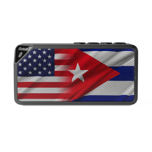 Jabba Bluetooth Speaker-CUBA/USA Flag