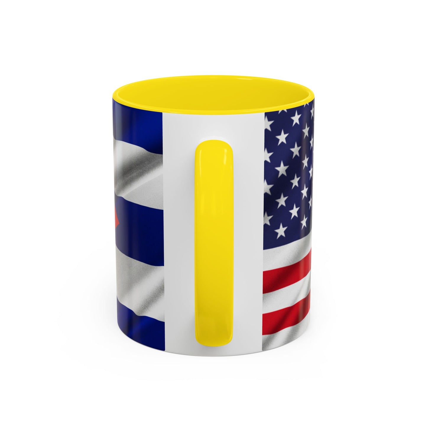 CUBA/USA Accent Coffee Mug (11, 15oz)