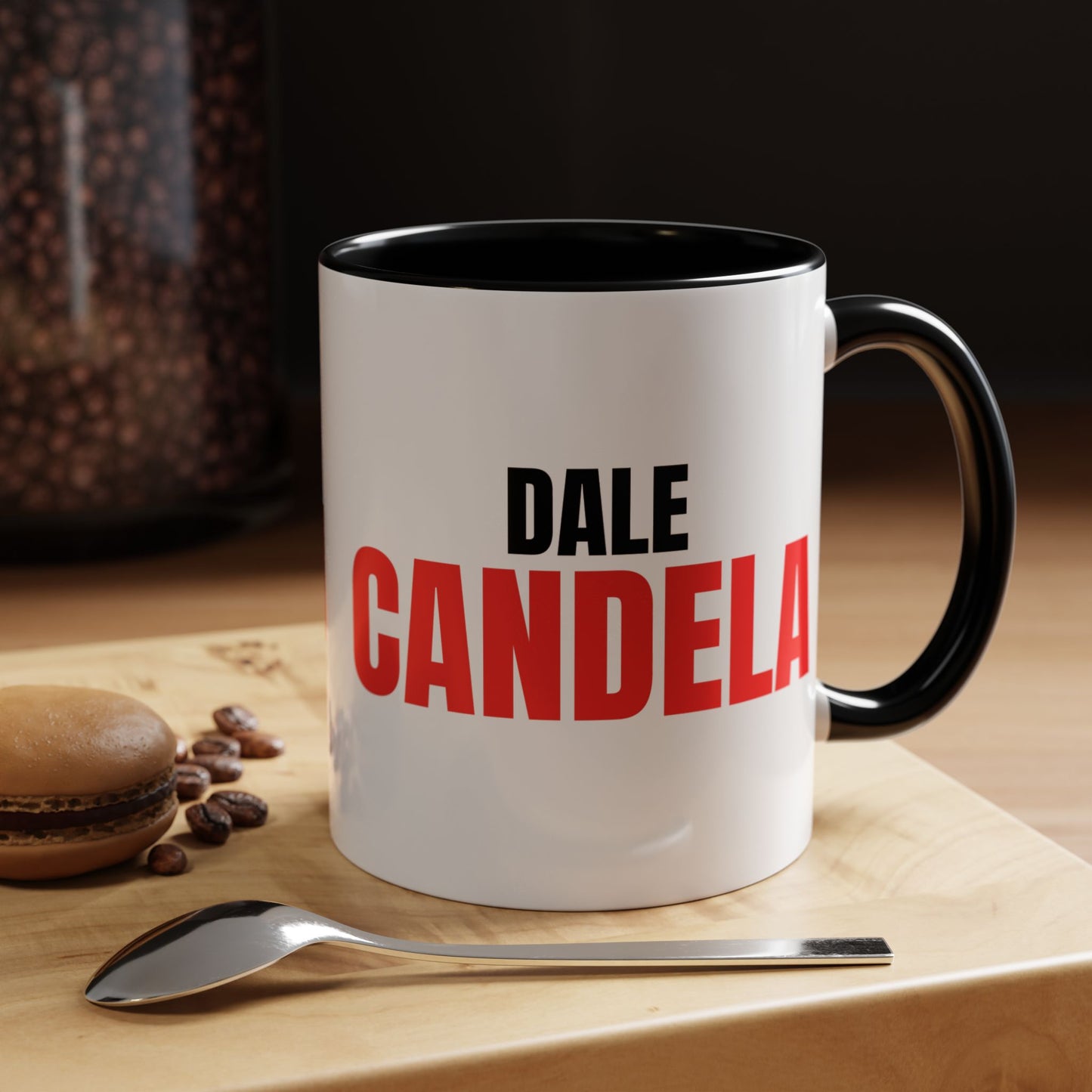 DALE CANDELA-Accent Coffee Mug (11, 15oz)