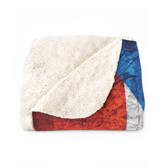 Puerto Rico Sherpa Fleece Blanket