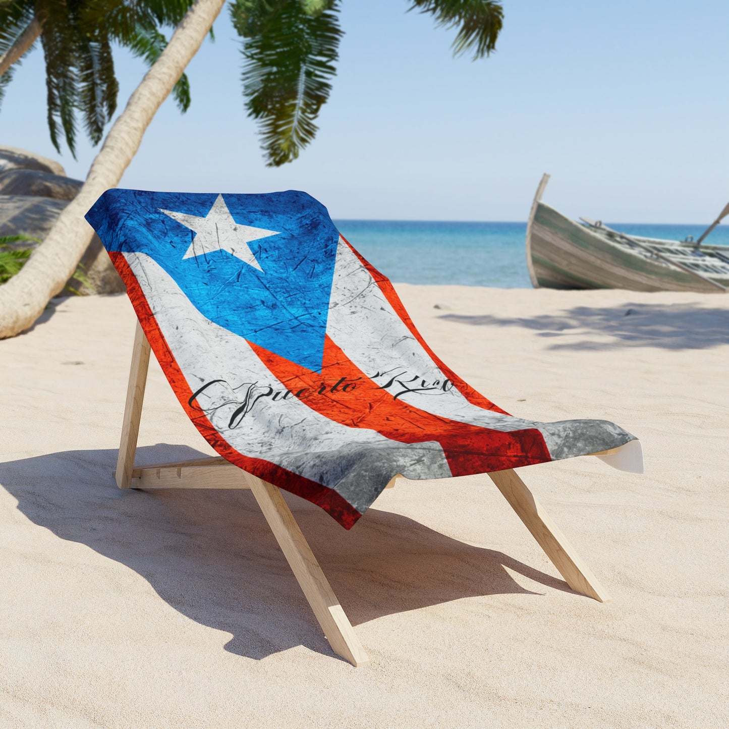 Beach Towel-Puerto Rico