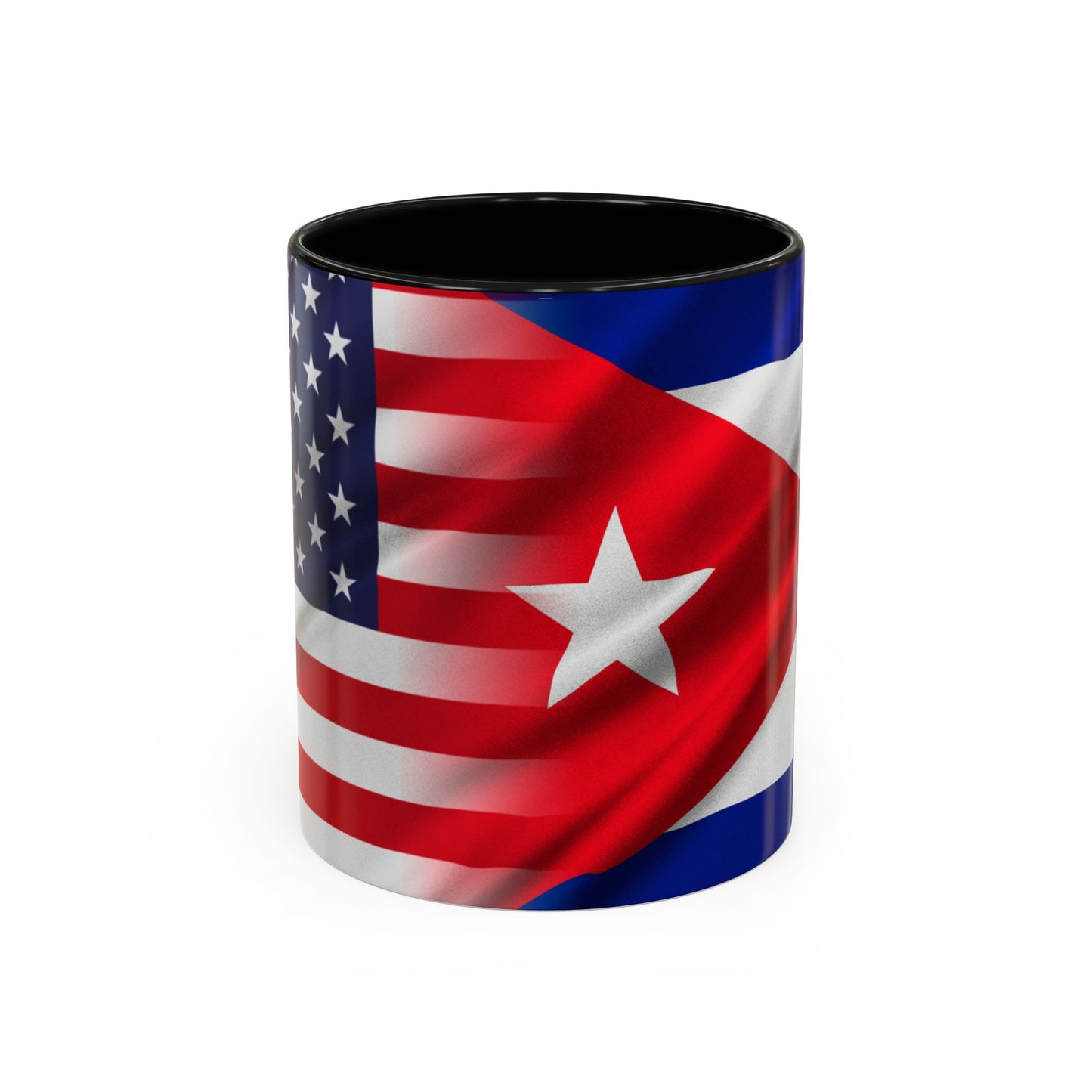 CUBA/USA Accent Coffee Mug (11, 15oz)