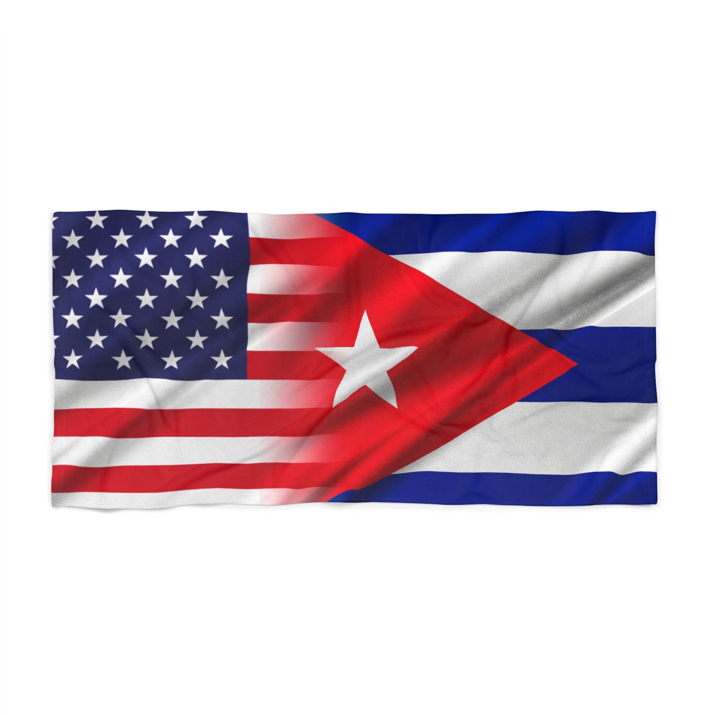 CUBA/USA Beach Towel