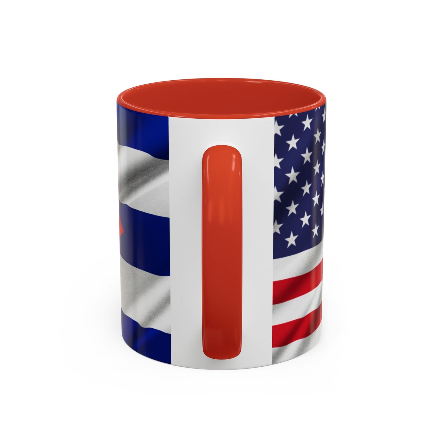 CUBA/USA Accent Coffee Mug (11, 15oz)