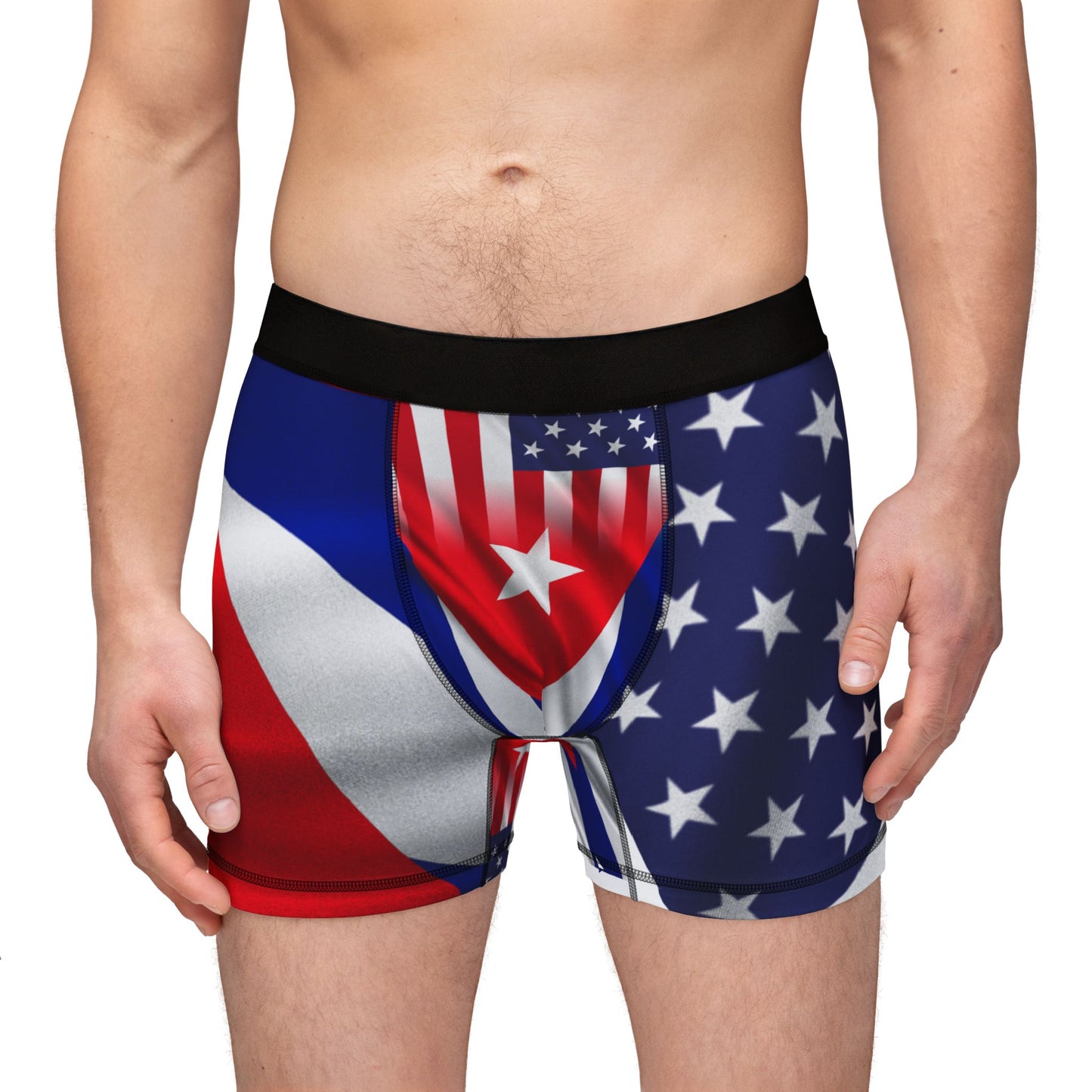 Cuba/USA-Men's Boxers (AOP)