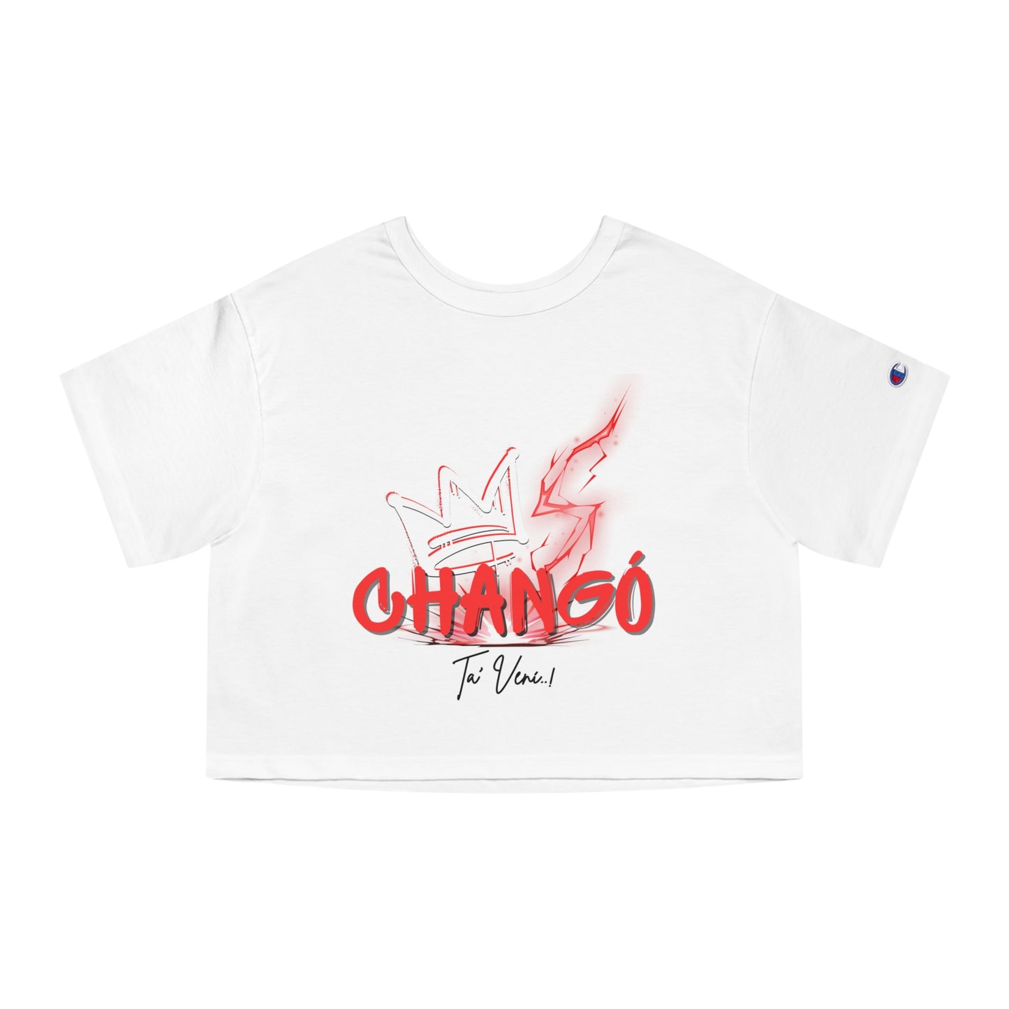 Changó-Champion Women's Heritage Cropped T-Shirt