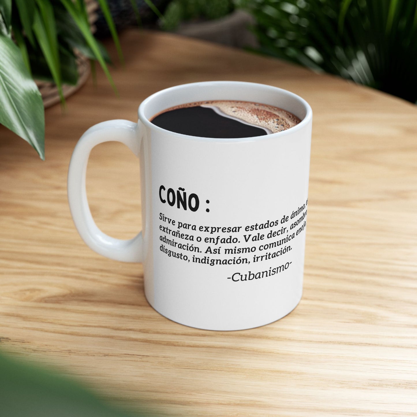 Coño-Ceramic Mug, (11oz, 15oz)