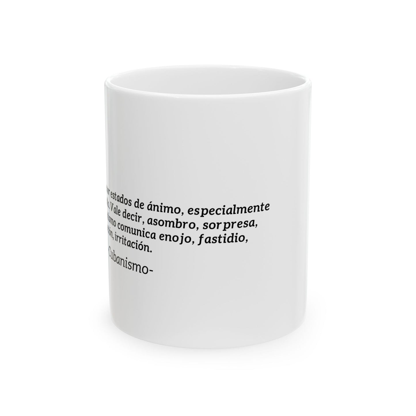 Coño-Ceramic Mug, (11oz, 15oz)