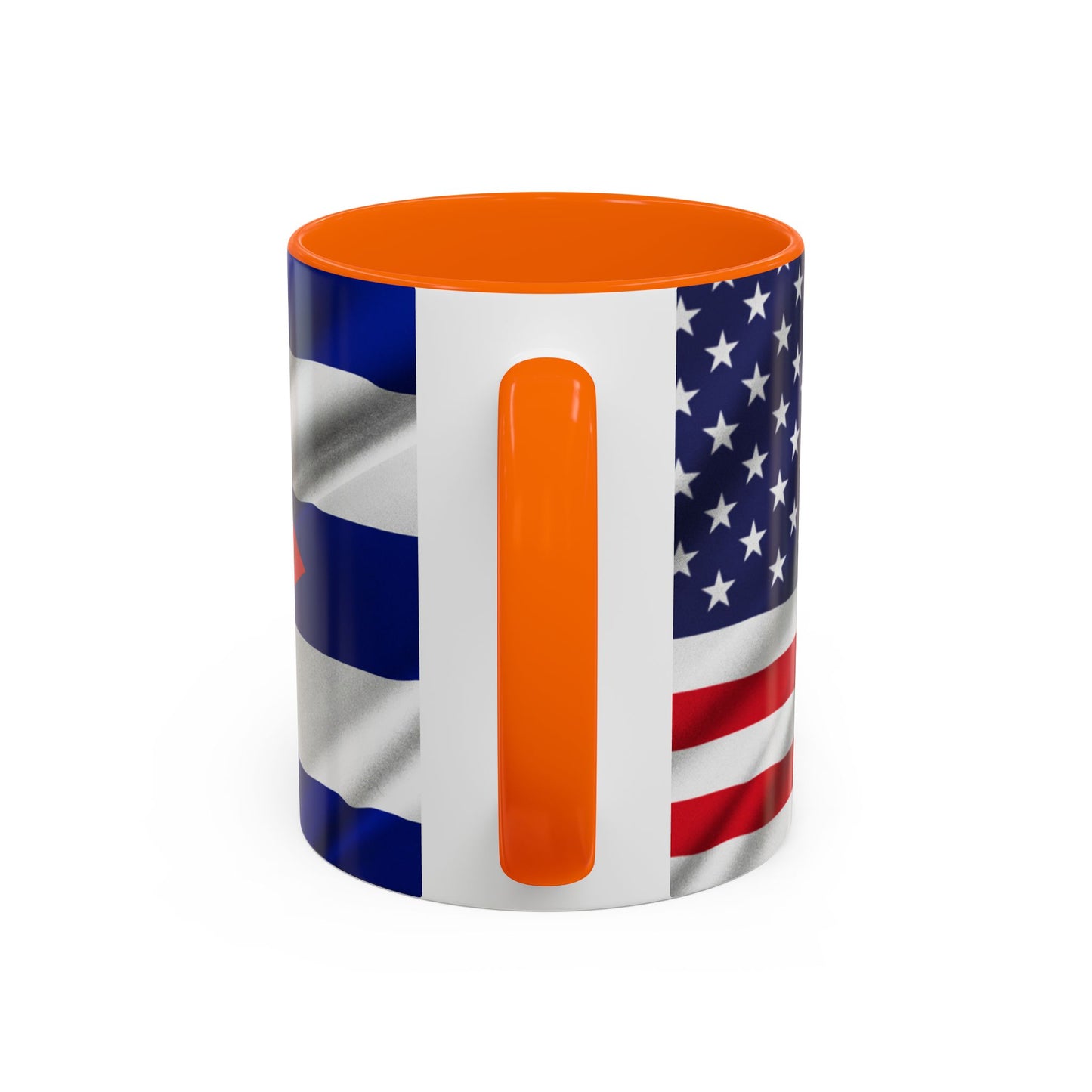 CUBA/USA Accent Coffee Mug (11, 15oz)