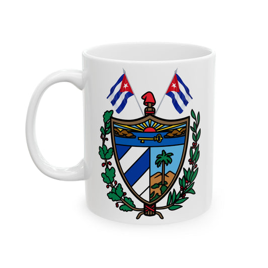 Cuba Coat of Arms-Ceramic Mug, (11oz, 15oz)