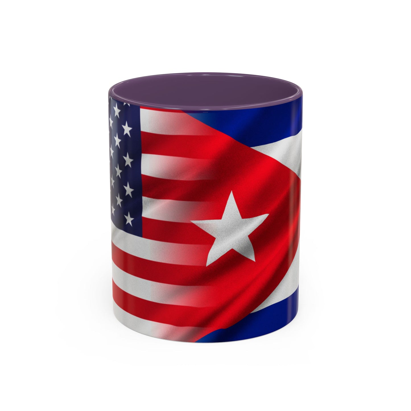 CUBA/USA Accent Coffee Mug (11, 15oz)