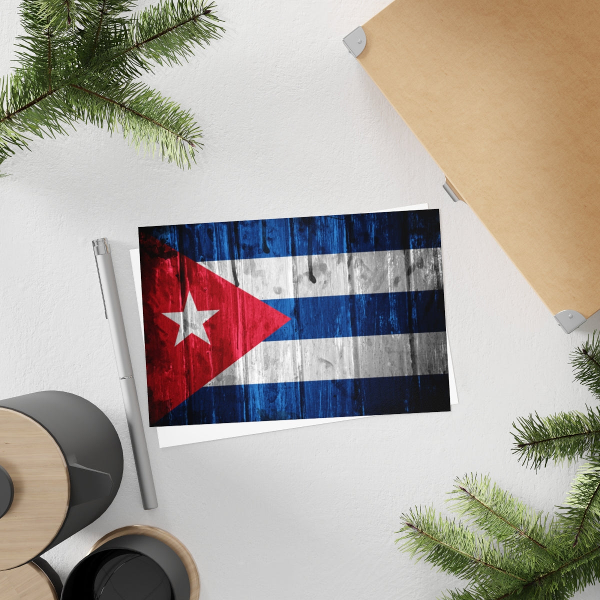 Cuban Flag Postcards (10pcs)