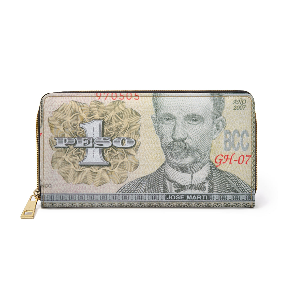 José Marti Zipper Wallet